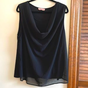 East Adeline Hailey Cowl Neck Top